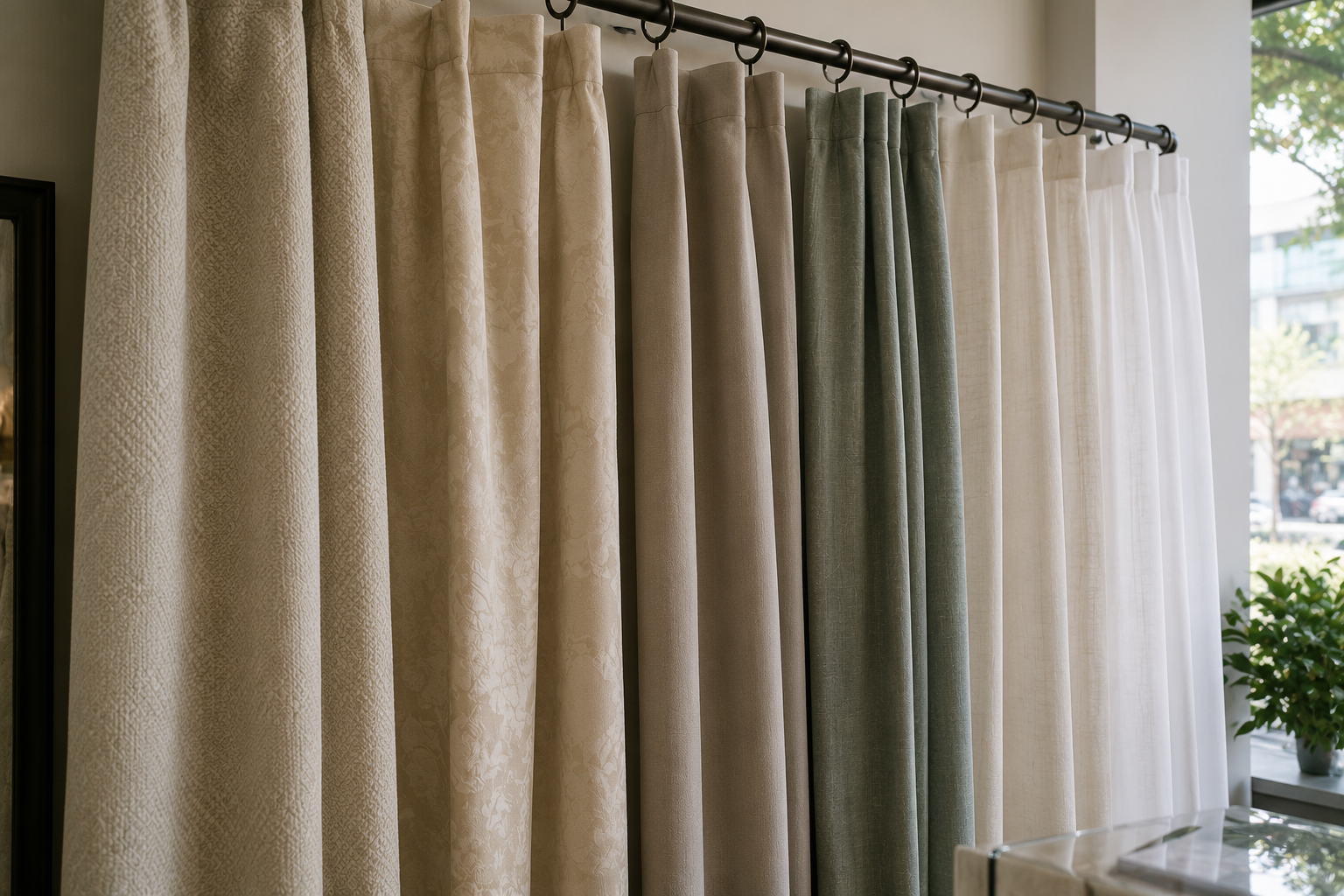 Drapes at Cali Green Cleaners